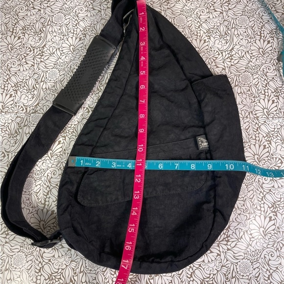 AmeriBag Black Shoulder Bag Sling Purse - Picture 11 of 11